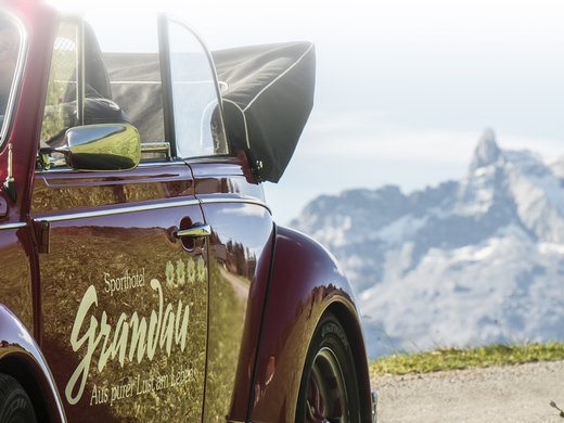 Accommodation in St. Gallenkirch for vintage car lovers Accommodation in St. Gallenkirch for vintage car lovers